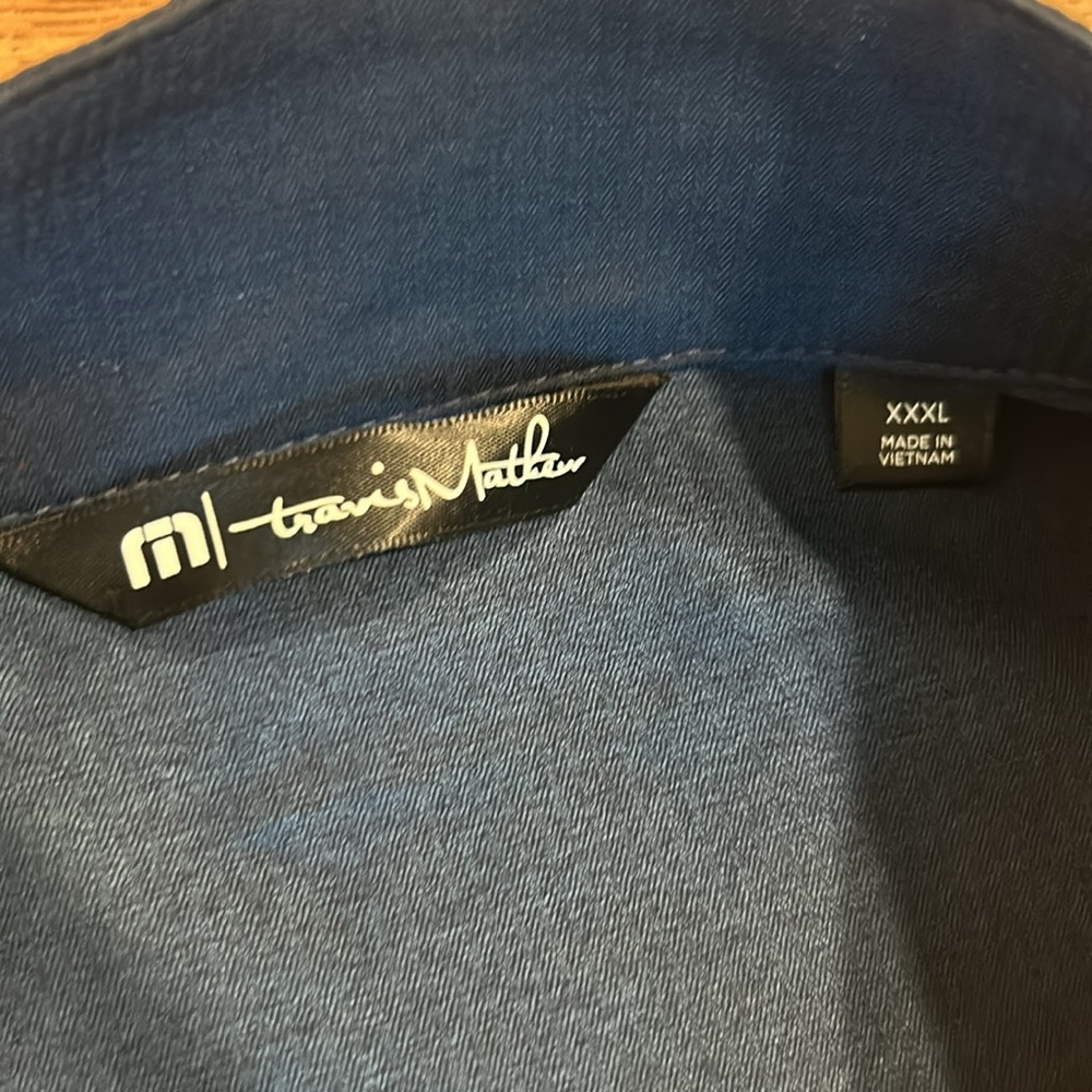 3XL Travis Matthew full zip navy jacket - Picture 3 of 6